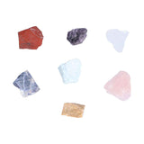 7Pcs Crystal Gemstones Healing Crystal Chakra Balance Stone Set with Storage Bag for Home Office In Australia - Darrahopens