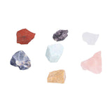 7Pcs Crystal Gemstones Healing Crystal Chakra Balance Stone Set with Storage Bag for Home Office In Australia - Darrahopens