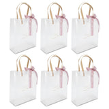 10Pcs Innovative Wedding Candy Box PVC Transparent Handbag for Birthday Party Christmas