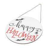 Spider Bat Design Wooden Welcome Sign Hanging Front Door Sign Board for Home FestivalWithout Bowknot In Australia - Darrahopens