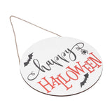 Spider Bat Design Wooden Welcome Sign Hanging Front Door Sign Board for Home FestivalWithout Bowknot In Australia - Darrahopens