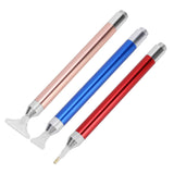 3Set Luminous Diamond Painting Pen with Magnifier for 5D DIY Diamond Art Cross Stitched Embroidery In Australia - Darrahopens