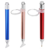 3Set Luminous Diamond Painting Pen with Magnifier for 5D DIY Diamond Art Cross Stitched Embroidery
