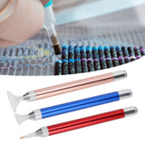 3Set Luminous Diamond Painting Pen with Magnifier for 5D DIY Diamond Art Cross Stitched Embroidery