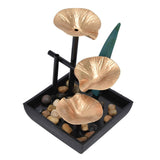 Wrought Iron Flowing Water Ornaments Fountain Feng Shui Ornaments for Home TV Cabinet Office DecorationAU Plug AC220-240V In Australia - Darrahopens