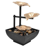 Desktop Flowing Water Ornament Tabletop Fountain for Home Office Feng Shui DecorationAU Plug AC220-240V In Australia - Darrahopens