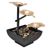 Desktop Flowing Water Ornament Tabletop Fountain for Home Office Feng Shui DecorationAU Plug AC220-240V In Australia - Darrahopens