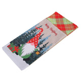 Gift Bag Cute Reusable Durable Christmas Pattern Storage Bag for Party Shopping Mall SupermarketRed Hat