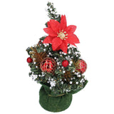 Artificial Christmas Tree Mini Exquisite Cute Bright Colors Desktop Innovative Christmas Tree OrnamentsRed In Australia - Darrahopens