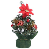 Artificial Christmas Tree Mini Exquisite Cute Bright Colors Desktop Innovative Christmas Tree OrnamentsRed In Australia - Darrahopens