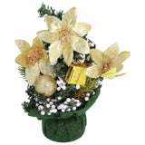 Artificial Christmas Tree Mini Exquisite Cute Bright Colors Desktop Innovative Christmas Tree OrnamentsGold In Australia - Darrahopens
