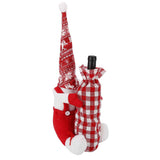 Wine Bottle Cover Faceless Baby Colorful Durable Thick Soft Wine Bottle Sweater for Christmas In Australia - Darrahopens