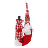 Wine Bottle Cover Faceless Baby Colorful Durable Thick Soft Wine Bottle Sweater for Christmas