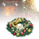 Christmas Wreath Outdoor Lighted Christmas Wreath for Holiday Xmas Party Decorations