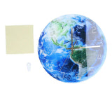 Earth Wall Clock Acrylic Silent Movement Accurate Cutting Stable Non Ticking Space Science Clock for Home Coffee Shop In Australia - Darrahopens
