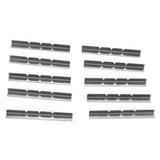 10Pcs 3 Holes Candle Wick Holders Stainless Steel Wick Centering Device for DIY Candle Making In Australia - Darrahopens