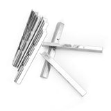 10Pcs 3 Holes Candle Wick Holders Stainless Steel Wick Centering Device for DIY Candle Making