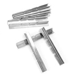 10Pcs 3 Holes Candle Wick Holders Stainless Steel Wick Centering Device for DIY Candle Making