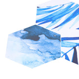 3 Dimensional Simulation Hexagonal Tile Sticker PVC Self Adhesive Anti Slip Floor Sticker for Home