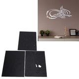 3 Dimensional Mirror Wall Sticker Removable Decorative Wall Decal for Home Office Cafe