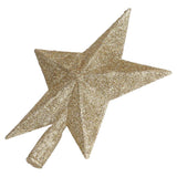 Star Tree Topper Decorated Golden Light Weight Shiny Mini Christmas Tree Topper for Home Shop In Australia - Darrahopens