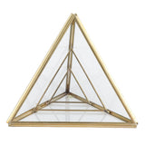 Jewelry Storage Rack Pyramid Shape 3 Layers Decorative Display Stand for Earrings Necklaces Bracelets