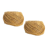 2pcs Candle Wicks 2mm Waxed Non Toxic Environmentally Friendly Organic Hemp Wicks for DIY Candles Making Oil Lamps30m In Australia - Darrahopens