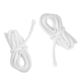 2pcs Candle Wicks Good Oil Absorbency Combustion Durable Braid Cotton Candle Wick for DIY Oil Lamp4mm