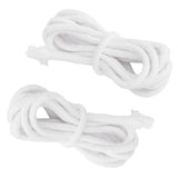 2pcs Candle Wicks Good Oil Absorbency Combustion Durable Braid Cotton Candle Wick for DIY Oil Lamp5mm