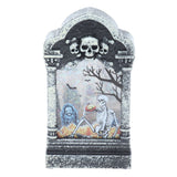 Halloween Tombstone Shaped Light Portable Festival Decorative Lamp for Bar Party HomeSkeleton