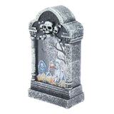 Halloween Tombstone Shaped Light Portable Festival Decorative Lamp for Bar Party HomeSkeleton