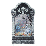 Halloween Tombstone Shaped Light Portable Festival Decorative Lamp for Bar Party HomeSkeleton