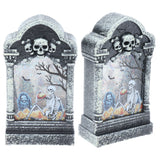 Halloween Tombstone Shaped Light Portable Festival Decorative Lamp for Bar Party HomeSkeleton