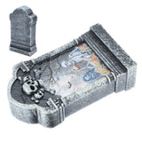 Halloween Tombstone Shaped Light Portable Festival Decorative Lamp for Bar Party HomeSkeleton