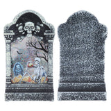 Halloween Tombstone Shaped Light Portable Festival Decorative Lamp for Bar Party HomeSkeleton