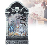 Halloween Tombstone Shaped Light Portable Festival Decorative Lamp for Bar Party HomeSkeleton