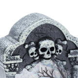 Halloween Tombstone Shaped Light Portable Festival Decorative Lamp for Bar Party HomeSkeleton
