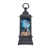 Halloween Lantern LED Flameless Exquisite Beautiful Vintage Battery Powered Halloween LampSkull