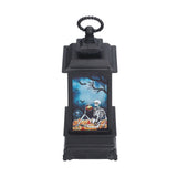 Halloween Lantern LED Flameless Exquisite Beautiful Vintage Battery Powered Halloween LampSkull