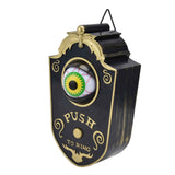 Halloween Doorbell Horrible Single Eyeball Luminous Hanging Door Bell Halloween Party Prop Decoration