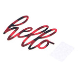 Christmas Wall Decor Home English Letter Wall Ornament Wooden Wall Decoration for Festival In Australia - Darrahopens
