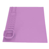 Silicone Painting Mat with Cup DIY Cultivate Artistic Talent Easy To Wipe Silicone Art Mat for Boys Girls Art Supplies Purple In Australia - Darrahopens