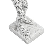 Women Thinker Statue Unique Resin Pulp Reading Women Figurine Decor for Home Office Library W310 12