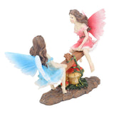 Fairy Statue Ornament Seesaw Figure Resin Realistic Figurine Decoration for Garden Home Living Room Office In Australia - Darrahopens