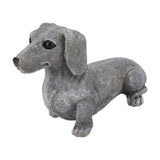 Dachshund Figurine Resin Dachshund Sculpture Outdoor Statue Ornament Dog Lover Gift For Garden Patio Lawn Courtyard Home Desktop Decoration