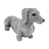 Dachshund Figurine Resin Dachshund Sculpture Outdoor Statue Ornament Dog Lover Gift For Garden Patio Lawn Courtyard Home Desktop Decoration
