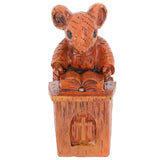 Church Mouse Statue Easy To Clean Brown Resin Church Mouse Resin Sculpture for Home In Australia - Darrahopens