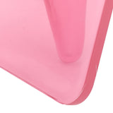 Photo Frame Flower Vase Acrylic Rectangle Centerpiece Clear Hydroponic Floral Vase for Dining Table Home Office Pink