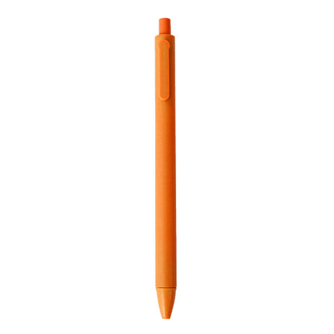 Gel Pen for Kids Students Adults Black Ink Medium Point Pressing Retractable Smooth Writing Pen for Journaling Note Taking Cute Office School Supplies Tawny