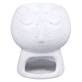 3Pcs Ceramic Tealight Candle Holder Oil Burner Wax Melt Oil Burner for Home Bedroom Decor Christmas Housewarming Gift